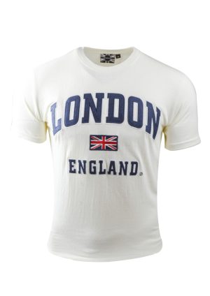 Unisex London England Applique T Shirt