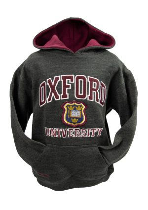 Official Oxford University Kids Applique Hooded