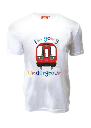 Licensed Kids Train T-Shirt I am Going UG